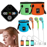 Portable Digital Display Electric Shower Pump with 6000mAh Rechargeable Battery for Hiking Travel Beach Pet Watering