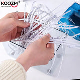Mini Manual Paper Shredder A6 Office Document Destroyer Receipts Tickets Thick Cardstock Cutting hine 18x15x10.5cm