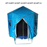 Tent Canopy for Kids Easy to Install Rain Sun Protection Cover Outdoor Trampoe Shade