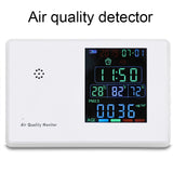 New Digital co2 meter HCHO PM2.5 monitor Hygrothermograph Alarm Clock co2 Tester Air Quality Monitor Formaldehyde Gas Analyzer