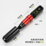 Wireless pen LED LCD display tool tattoo hine