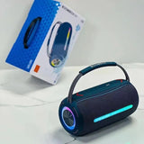 Colorful Lamp Subwoofer Waterproond Dustproof Bluetooth Speaker Outdoor Professional Mini Party Box Speakers