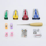 60PCS Sewing DIY Patchwork Tailor Tool Kit Leather Patchwork Sewing Accessories For Sewing Quilting Electric Sewing Machine