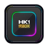 1PC Android 13 TV BOX HK1 RBOX K8 RK3528 128GB 64GB 32GB 16GB 2.4G 5G WIFI 6 BT 5.0 8K Vedio Decoding Media Player Set top Receiver