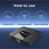 Global Version TX Super 8K Smart Android 10 Set Top TV Box 2GB 16GB Wifi RK3228 Media Player