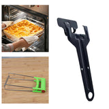 Microwave Clip Rack Pull Tool Multipurpose Oven Tray Extractor for Kitchen Bakery Restaurant Household Cooking