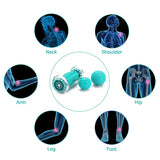 Massage Ball - Foot Pain Therapy Kit - Plantar Fasciitis, Heel Spur, Sore Muscles, Trigger Point - Back, Arm, Neck, Shoulder,Leg