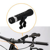 Outdoor Wireless BT Speaker Portable Bicycle Speaker with LED Flashlight 1200mAh Power Bank