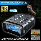NV009 4K UHD WIFI Binocular 10X Zoom Digital Professional Telescope 800M Infrared Night Vision For Hunting Camping
