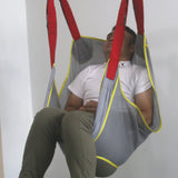 Medical Mobility-impaired Patient Mesh Cloth Opentype Spreader Lifter Sling Adjustable Rehabilitation Elderly Moving Belt