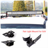 2-Pack Universal LED Spotlight Strip Light Multi-Purpose Modified Off-Road SUV Lage Fi Bracket