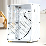 Acrylic Frame 4.3L FLEX 1U Power Display Host Kit HTPC Bracket Computer Chassis External Case for ITX PC