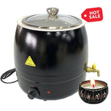 Dontalen Stainless Steel Art and Craft with Soy Candle Making Kit DIY Scented Candles Kettle Wax Melting Pot WarmerHo