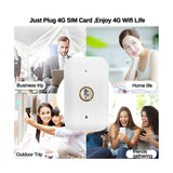 4G Router Wifi Modem Mifi Wireless Wifi 150Mbps With Sim Card Slot Support 10 Users