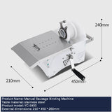 Automatic Electric Twisting Knotter Tying Sausage Binding hine Sausages Linker Equipment