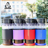 Portable 3 in1 Tobacco Filg hine with Grass Grinder Herbal Crusher for Storage Rolg Paper Container Cool Gadgets