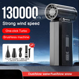 Booster JetFan W01 Power Blower Portable Cordless Computer Keyboard Cleaner 130000RPM Brushless Strong Turbo Fan Air Duster
