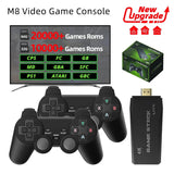 Retro Video 2.4G Wireless Stick 4k 20000 Games Portable Game Console for TV