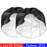 2pcs/Set Wheels Case Protector Bags Car Heavy Duty RV Wheel Tire Covers Exterior Accessories For Truck Trailer Camper Motorhome