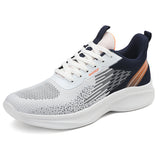 2023 Spring Sports Men's Large Size New Mesh Breathable Lightweight and Comfortable Shock Absorbing Running Shoes