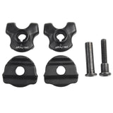 Bike Seatpost Clamp For Carbon Saddle Rails 7x9/7x7mm Bicycle Oval/Round Clip Steel Mountain Road Bikes Accessories