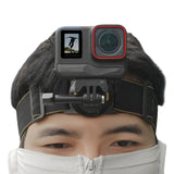 Quick Release Magnetic Headband Holder Head Belt Strap Mount for GoPro Action Camera Accessories
