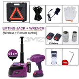 12V 5Ton 150W Rated Power Electric Tire Lifting Wireless Jacks Wrench Hydraulic Car Floor Jack with Remote control