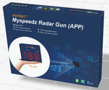 New DESIGN Radar Gun 2.0 W. App Support (iOS) - Measure Shot Speed for Hockey, Baseball, Tennis, Golf