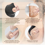 EMS Body Slimming Massager Fat Burner LED Ultrasonic Vibration Heating Slim Weight Loss CV Lifting Shaper Full Body Tightening