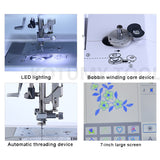 Household Computerized Multifunctional Sewing and Embroidery hine DIY Digital Pattern Knitting ing
