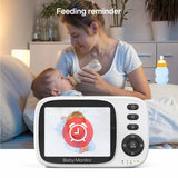 Wireless Video for Baby Camera Monitor with 3.2 Inch TFT LCD Screen Two-Way Talk Room Temperature Detection