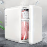 1pc, Mini Fridge For Skin Care, Mini-refrigerator Car Refrigerator Car Home Dual-purpose RefrigerationHeating Electronic