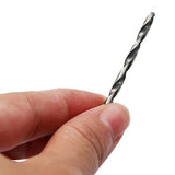 40Pcs Titanium Twist Set,Cobalt Metric Bits 0.5mm - 2.0mm for Metal,Stainless Steel Sets Small Drill Bit