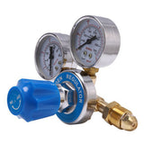 Gas Bottle Regulators O2 Reducing Pressure Inhaler Double Gauge Oxygen Tank Regulator