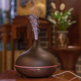 1pc Aroma Diffuser Essential Oil Large Room Office 550ml Wood Color USB Charge Essential Oil Diffusers