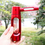 Portable Herb Pipes Smoking Grass Hookah Set Aluminium Alloy 155mm Dry Burning Tobacco Pipe for Accessories