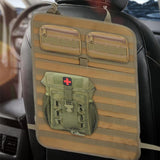Car Back Organizer Tacticals Accessories Army Molle Pouch Storage Military Outdoor Self-driving Hunting Seat Cover Bag