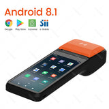 Android 8.1 POS Bluetooth Thermal Printer Receipt Portable NFC Terminal Handheld PDA Point Of Sale System All in One