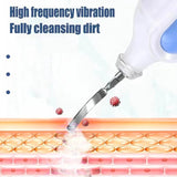 Ultrasonic Cleaner Beauty Vibrator Face Pore Deep Cleansing High Frequency Black Dot Remover Skin Purifier Facial Peeg Sonic