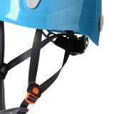Climbing Helmet Protection with Chin Strap Construction Hardhat for Adults Mens Womens Mountaineering Rappelg Rope Descent