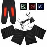 USB Electric Cloth Warming Heated Clothes Vest Jacket Pads Heater Sheet Shoes Socks Warmer Pad Fiber Safety Heating