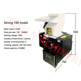 Small Industrial Multifunctional Side Feeder Plastic ABS Crusher Water Bottles Granules Grinder Crushing hine