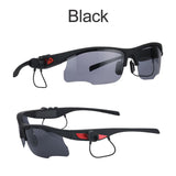 JSJM New Upgrade Sports Cycling Glasses UV400 Sunglasses With Smart Bluetooth 5.0 Earphones Headphones Fishing Driving