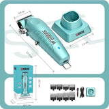 2024 New Cutting hine WMARK NG-133 NG-317 Clipper 8300 RPM with Charging Base Low Noise Hair Trimmer for Men
