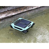 Solar Powered Automatic pool Skimmer Robot for Pool Surface Maintenance