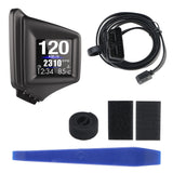 Car OBD2 Head Up Display OBD 2 HUD BeiDou GPS Altitude Clock Speed Oil Temp Meter Speedometer HD Screen Alarm Auto Accessories