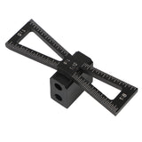Wood Joint Gauge Marking Template 1:5 & 1:8 Guide Tools Dovetail Marker Woodworking Aluminum Alloy