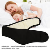 1pc Soundproof Sleep Noise Reduction Sleeping Wrap Ear Protection Cotton Cloth Adjustable Warm Earmuff for Men Women