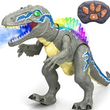 Remote Control Dinosaur Toys For Kids，Light Up And Realistic Roaring Sound
