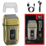 2024 New Resuxi LK-3305 All-metal Electric Usb Shaver Men's Household Razor Hair Trimmer Barber Shop Accessories